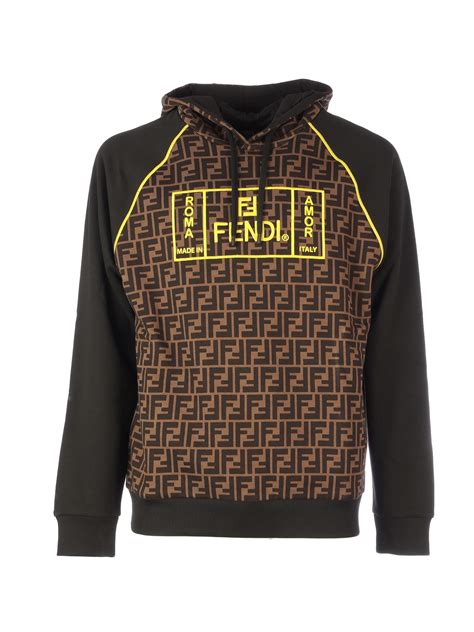 fendi hoodie logo|Fendi hoodie for men.